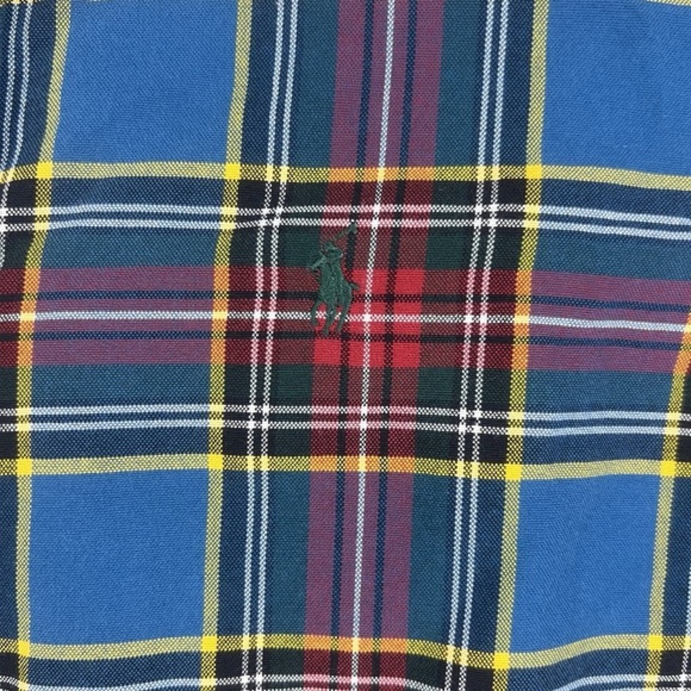 Ralph Lauren Plaid Button‎ Up Shirt Men's Large